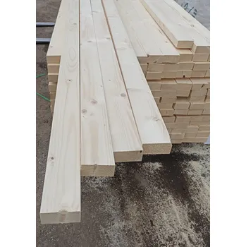 Hoblovaná fošna 50 x 100 x 5000 mm - smrková, sušená