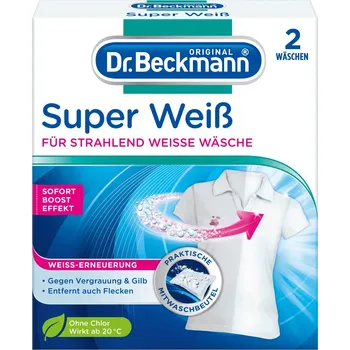 Prací prášek Dr. Beckmann pytlíčky na praní Super Weiß 80 g
