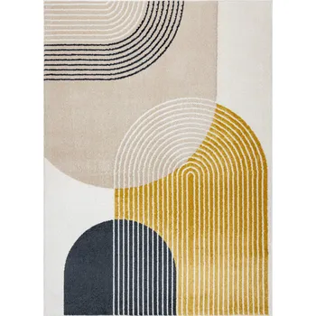 Koberec Kusový koberec Fusion 0240 cream/yellow 180x270 cm
