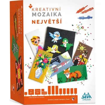 Stavebnice Seva Seva Mozaika největší 2904 dílků v krabici