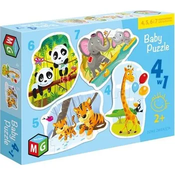 Baby puzzle divoká zvířátka 05662