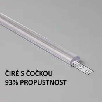 Vodovodní potrubí Plexi C KLIK s čočkou pro FKU11, 12, 20, 60, 35, 45, 50, 59, 80 1m (Plexi C KLIK s čočkou pro FKU11, 12, 20, 60, 35, 45, 50, 59, 80 )