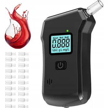 IP kamera DIGITÁLNÍ ALKOHOL TESTER PROFESIONÁLNÍ Policejní Sada 20x náustky