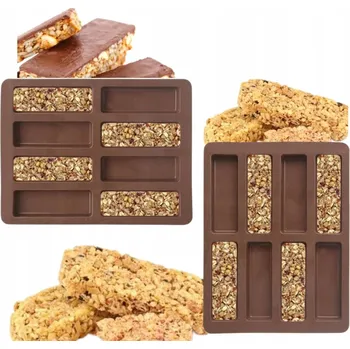Forma na pečení Forma na sušenky, tyčinky müsli a energetické tyčinky, 21 x 27 cm