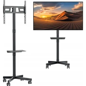 Televizní držák Stojan na TV Maclean MC-949 pro 32-55 palcové televize, max. VESA 400x400 mm, nosnost 25 kg