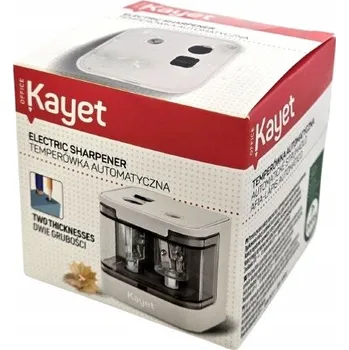 Ořezávátko Elektrické ořezávátko, dvojité, s nádobkou Kayet, vícebarevné