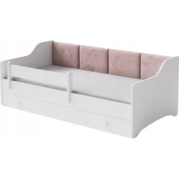 Dětská postel Dětská postel 160x80 jednolůžková s bariérkou a matrací ERYK-PR