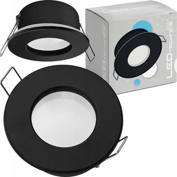 Bodové svítidlo LEDTechnics zapuštěné venkovní bodové svítidlo halogenové IP44 tuba pro GU10