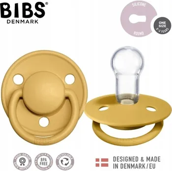 Silikonový Dudlík Bibs kulatý 0 +