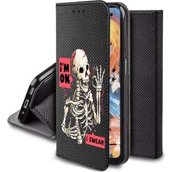 Pouzdro na mobilní telefon Pouzdro s klopou KrainaGSM pro Xiaomi Redmi Note 13 Pro 5G, černé