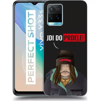 Pouzdro na mobilní telefon Picasee silikonový průhledný obal pro Vivo Y33s - Bezďák