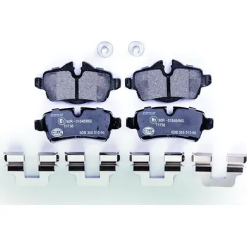 Brzdová destička Sada brzdových destiček, kotoučová brzda HELLA 8DB 355 013-661