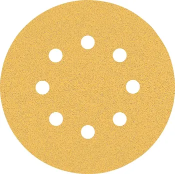 Brusný papír BOSCH - zahrada/dílna BOSCH Brusný papír EXPERT C470 s&nbsp;8&nbsp;otvory pro vibrační brusky 125&nbsp;mm, G 80, 5&nbsp;ks (2.608.900.805) 2.608.900.805