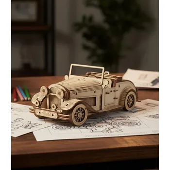 Puzzle NiXiM Dřevěné 3D puzzle Veterán