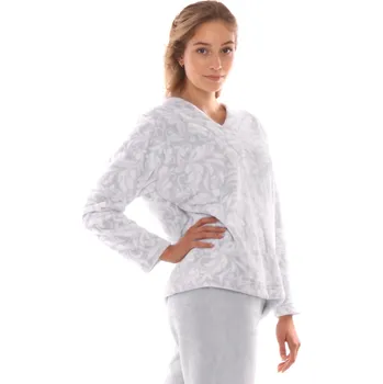 Dámské pyžamo Dámské pyžamo Flora 6456 dove grey - Vestis