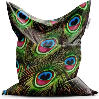 Sedací pytel Sablio Sedací vak Paví peří - 200x140 cm