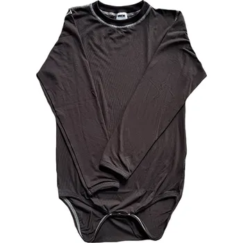 Body Needo Bambusové bodytriko (hnědé) Velikost: 140