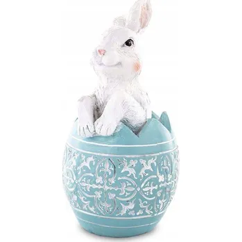 Figurka Figurka Králík velikonoční zajíček vajíčko kraslice 12 cm