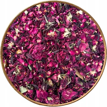 umělá květina OKVĚTNÍ LÍSTKY RŮŽE 500g okvětní lístky růže, poupata růží, jedlé květy, sušené, AROMATICKÉ