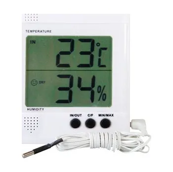 Domácí teploměr Digitální teploměr s vlhkoměrem WS8471-white (WS8471-white)