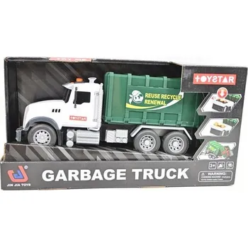 autíčko POPELÁŘSKÉ AUTO SE ZVUKEM/SVĚTLEM KRABIČKA 1355401 54013