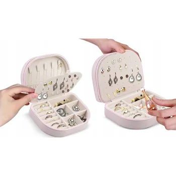 Šperkovnice ŠPERKOVNICE NA BIŽUTERII KRABIČKA CESTOVNÍ KUFŘÍK ORGANIZÉR DO KABELKY