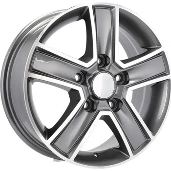 Alu kolo RACING LINE Alu Kola Racing Line Bk473 6.5X15 5X160 ET58 Mg - Polished + Graphite 65.1