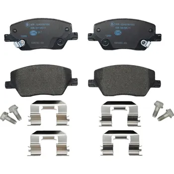 Brzdová destička Sada brzdových destiček, kotoučová brzda HELLA 8DB 355 025-111