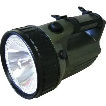 Svítilna Solight nabíjecí svítilna, zelená, Pb 4000mAh + AC 230V/DC 12V adaptér, 6V halog (Solight nabíjecí svítilna, zelená, Pb 4000mAh + AC 230V/DC 12V adaptér, 6V halogen)