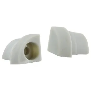 LED lišta Krytka pro PC profil FKU77, IP68, pár (FKU77-K)