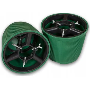 Stojánek na vánoční stromek STOJAN POD VÁNOČNÍ STROMEK - KVĚTINÁČ TMAVĚ HNĚDÁ