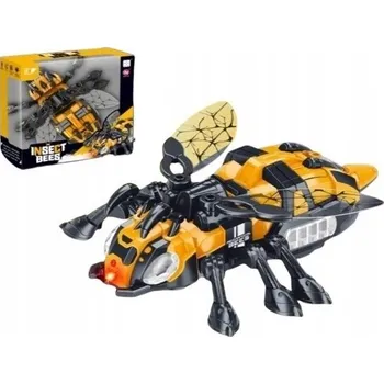 CHODÍCÍ VČELA ROBOT HMYZ SE SVĚTLEM A ZVUKEM ELEKTROMECHANICKÁ