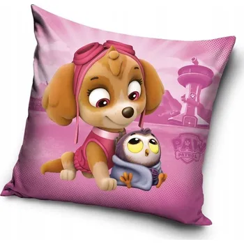 Povlak na polštářek Povlak 40 x 40 cm Carbotex polštáře Tlapková patrola