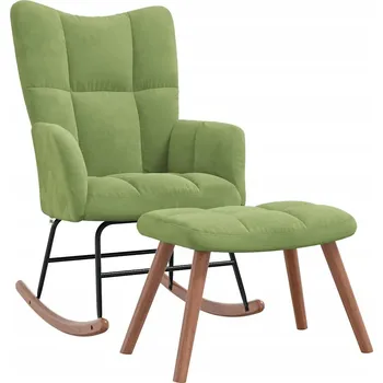 Křeslo Houpací křeslo VidaXL zelené