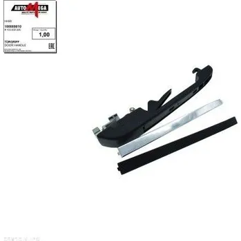 Dveře karosérie Vnější klika dveří AUTOMEGA 100009810