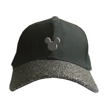 Kšiltovka Kšiltovka Disney z Mickey & Minnie Mouse - Glitter Mickey Logo - černá