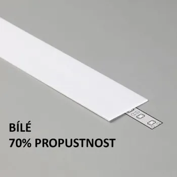 Příslušenství pro LED osvětlení Plexi bílé pro AL profily FKU15, 90, 1m (FK Plexi bílé pro AL profily FKU15, 90,)