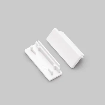 LED lišta Krytka profilu FKU15, pár, bílá (Krytka profilu FKU15, pár,)