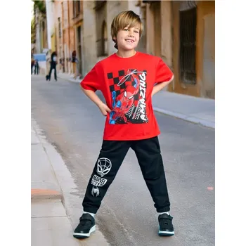 Chlapecké kalhoty Sinsay - Tepláky Marvel - černá - 101AY-99X - 101AY-99X-116-1