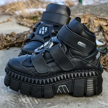 Pánská zimní obuv boty NEW ROCK - VEGAN NEGRO pu VEGAN - 37