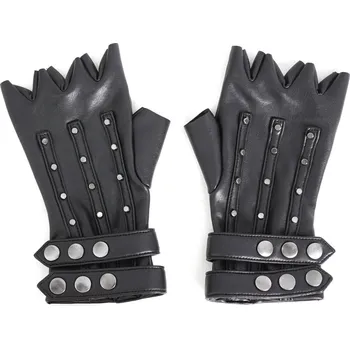 Cyklistické rukavice rukavice bezprsté DEVIL FASHION - Punk - M-L