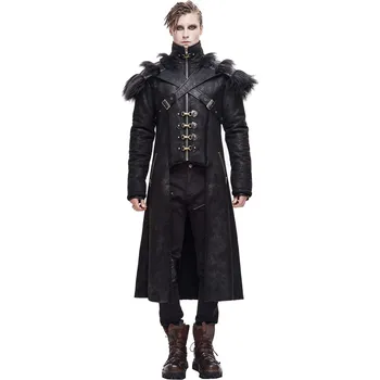 Pánský kabát kabát pánský DEVIL FASHION - Punk - XL