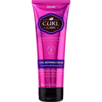 Stylingový přípravek Hask Curl Care definující krém pro vlnité a kudrnaté vlasy 198 ml