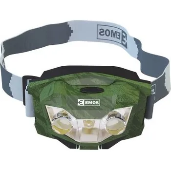 Čelovka Čelovka na 3x AAA, 2x čirá LED, 1x rudá LED (Čelovka na 3x AAA, 2x čirá LED, 1x rudá LED)