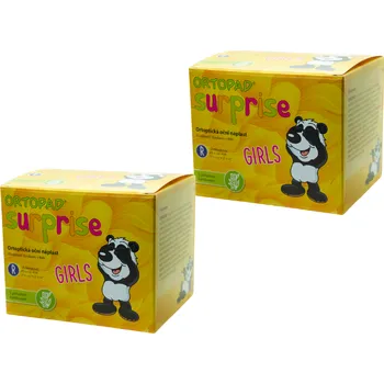 Brýlová obroučka Dětské okluzory Ortopad Surprise Girls with natural bamboo 2x50 kusů Velikost: Junior