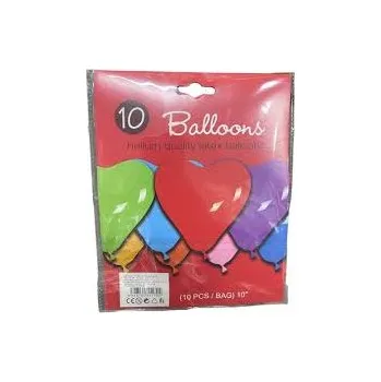 Balónek Balónky Srdce Mix 10pcs