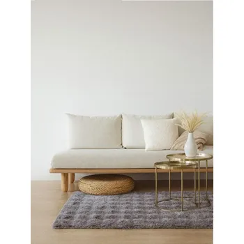 Koberec Sinsay - Koberec z imitace králičí srsti - šedá - 757FB-09X - 757FB-09X-ONE