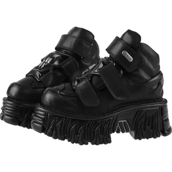 Pánská zimní obuv boty NEW ROCK - ITALI&nbsp;NEGRO,&nbsp;NOMADA&nbsp;NEGRO,&nbsp;FIRE - 41