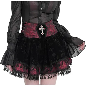 Dámská sukně sukně dámská DEVIL FASHION - Gothic Rose - SKT23002 - S