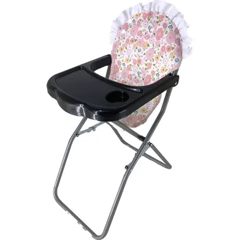 Doplněk pro panenku _Ostatní 1_ Židlička se stolkem na jídlo a pití pro panenky w052977